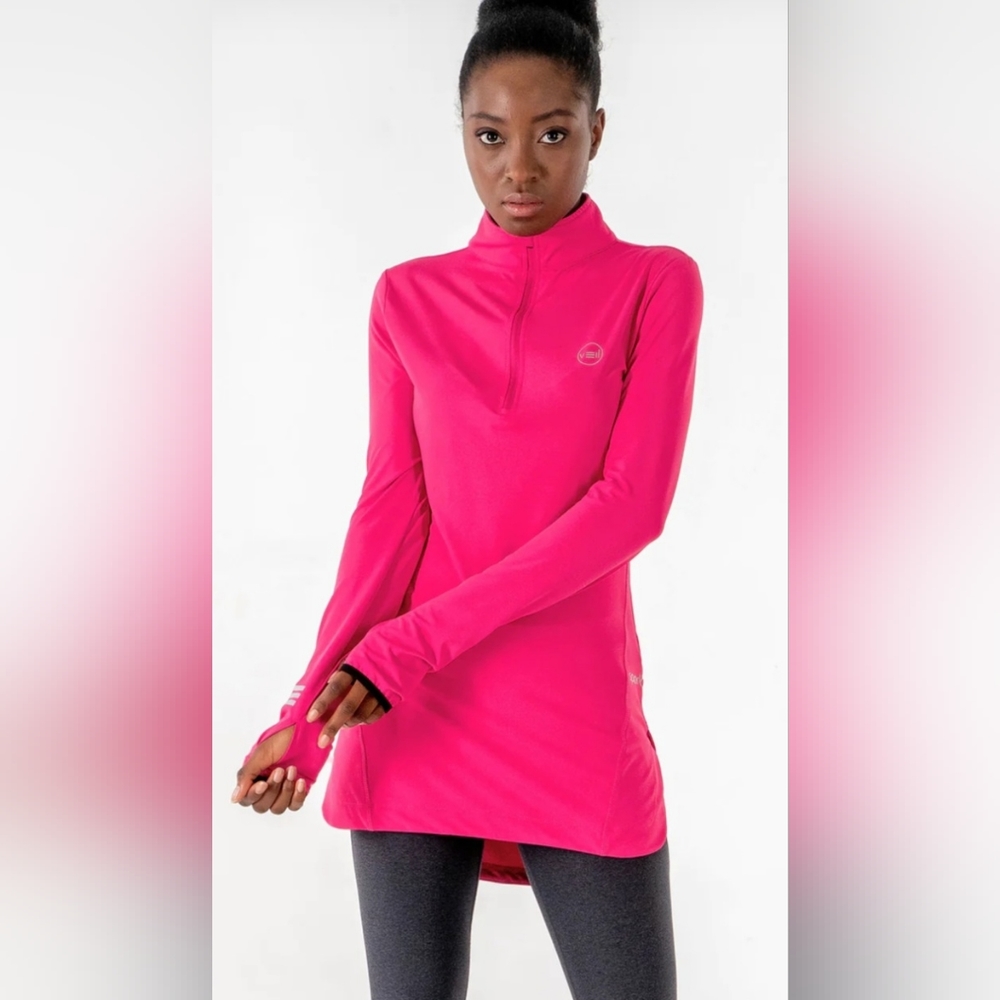 NWT Veil Garments Spark Half-Zip Performance Top Women’s Size L